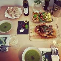 pečené kuře piesporter riesling ryzlink feinherb polosuchý Moselland